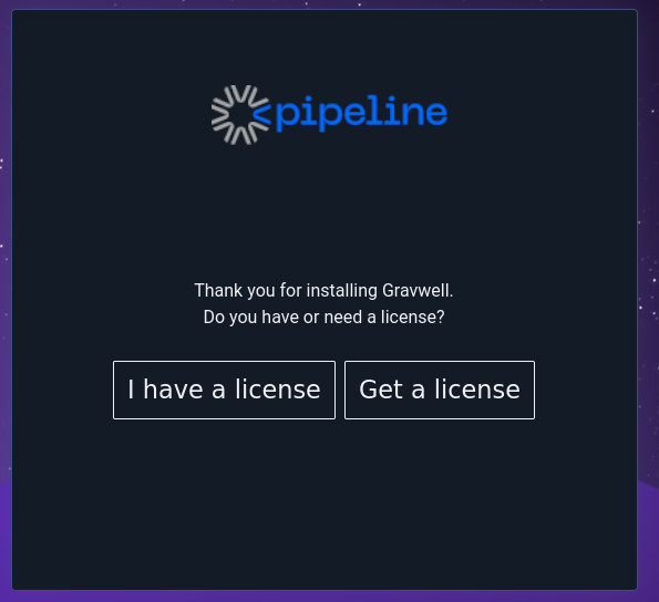 Upload or Get license