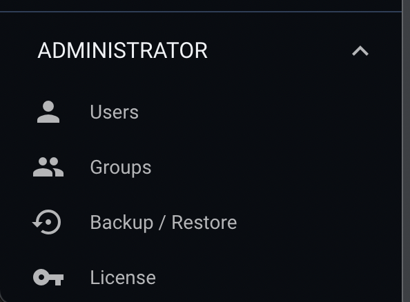 License Page